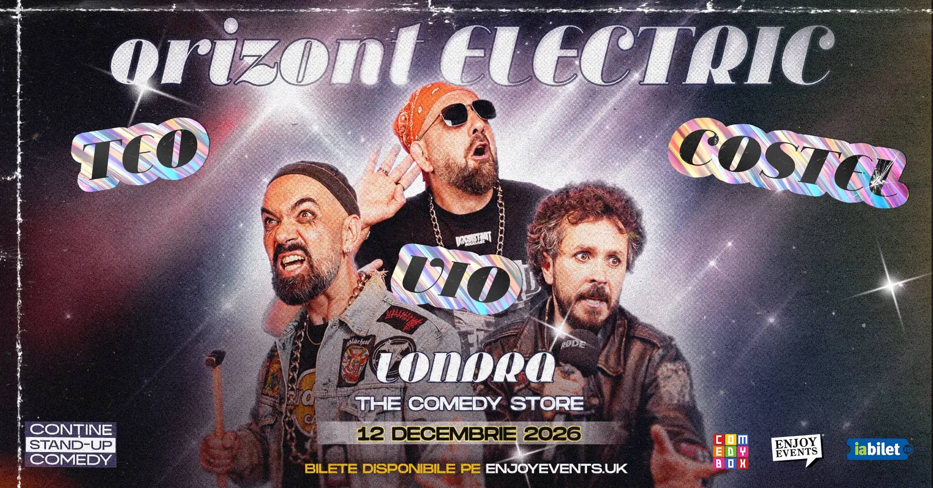 TEO, VIO & COSTEL | ORIZONT ELECTRIC | LONDRA | 12.12.2026