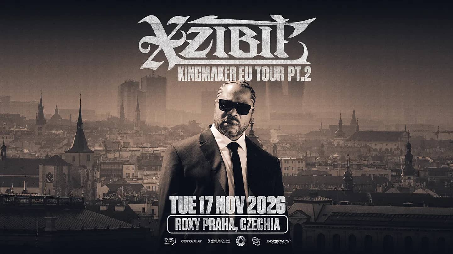 Xzibit live in Prague at Roxy, Kingmaker Tour 2026