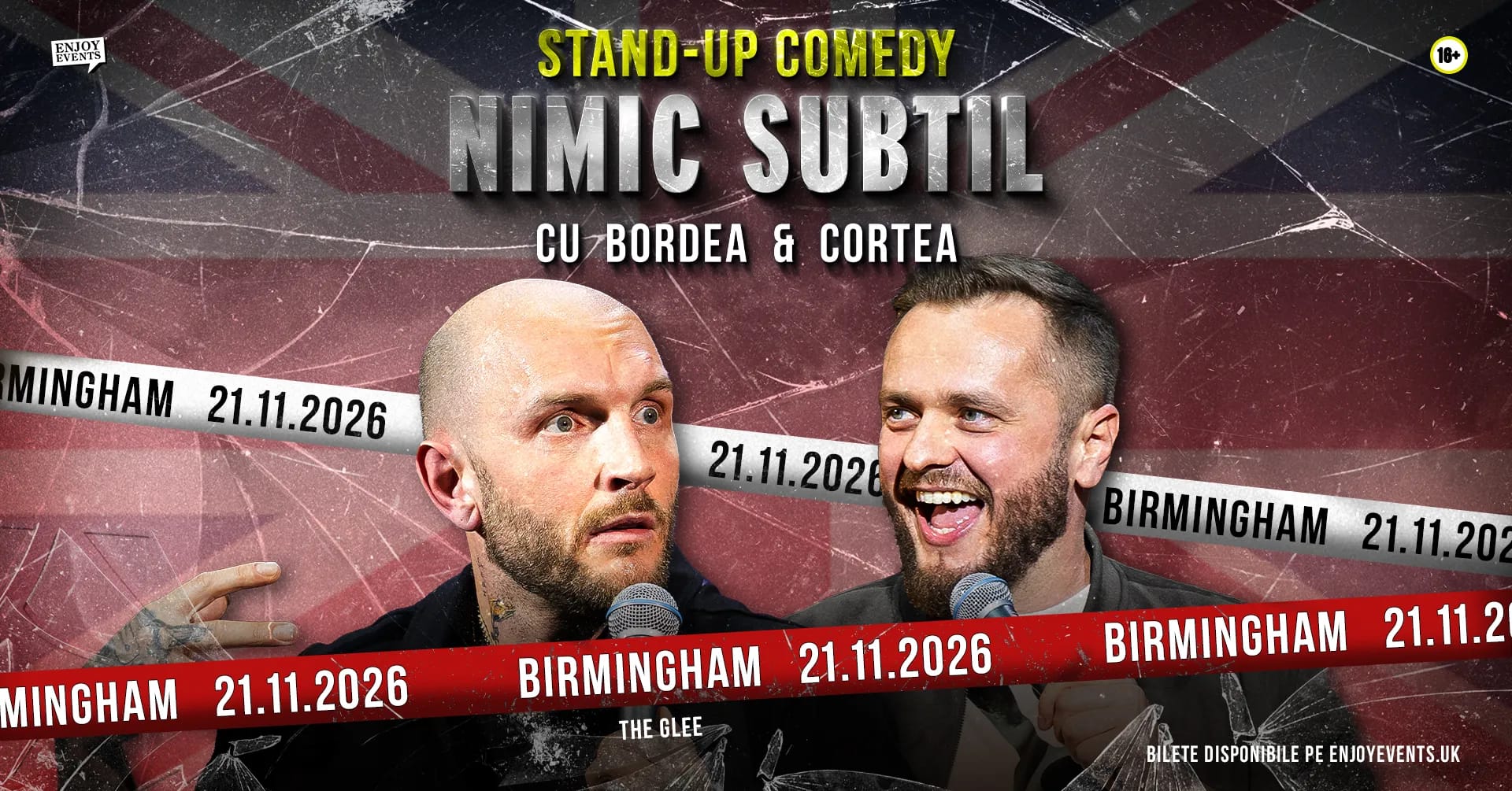 BORDEA & CORTEA | BIRMINGHAM (The Glee) | NIMIC SUBTIL | 21.11.2026