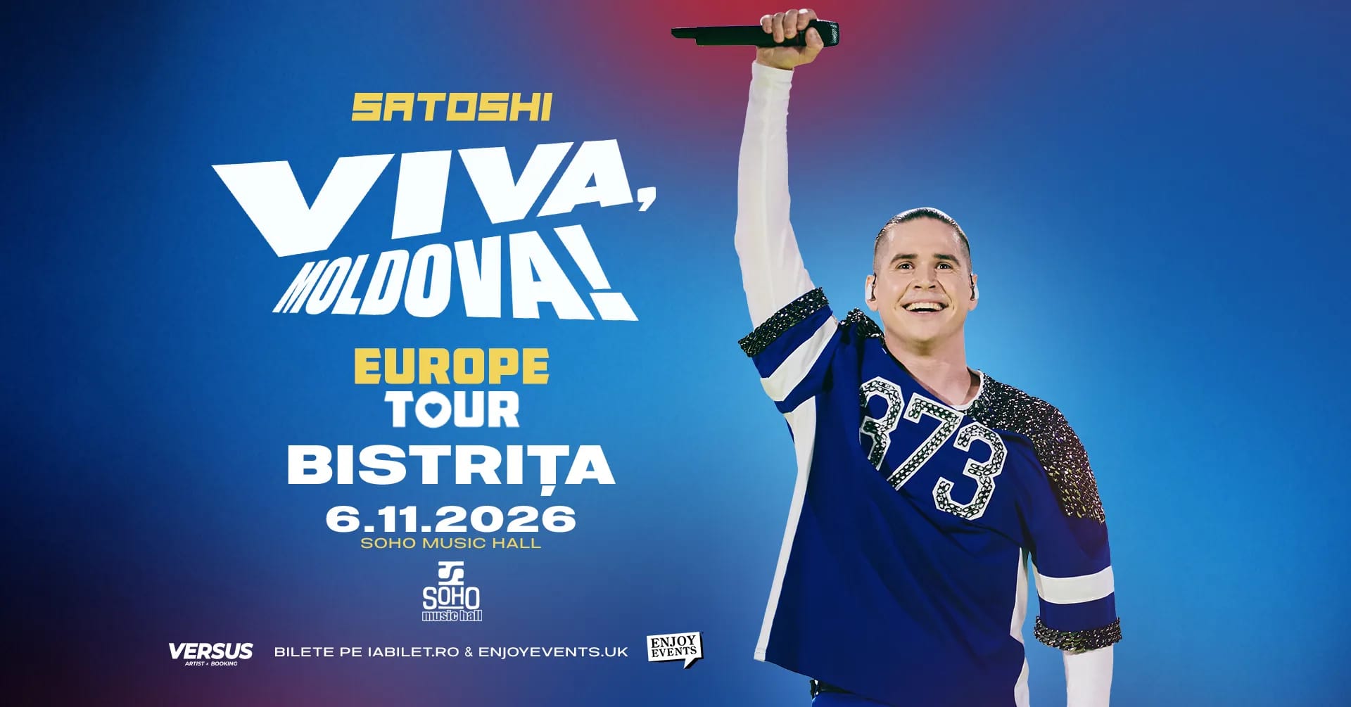 SATOSHI | VIVA MOLDOVA TOUR | BISTRIȚA | 06.11.2026