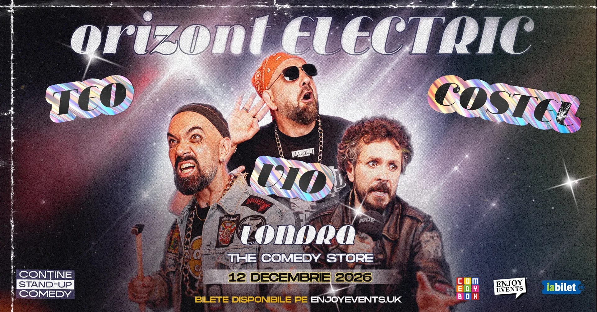 TEO, VIO & COSTEL | ORIZONT ELECTRIC | LONDRA | 12.12.2026